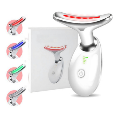 Massageador Facial Com Tecnologia De Luz LED