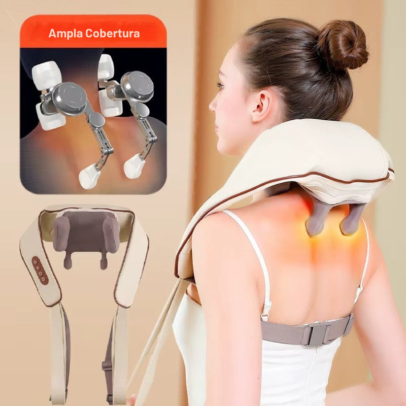 Massageador Elétrico De Pescoço E Ombro