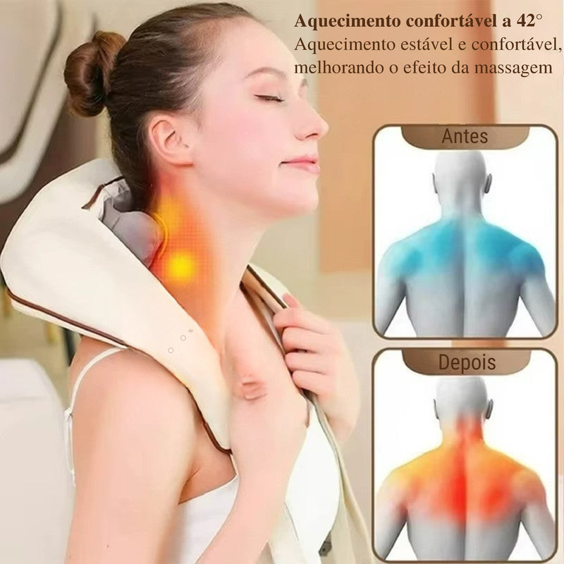 Massageador Elétrico De Pescoço E Ombro